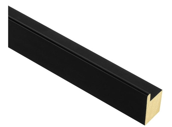 30mm deep 'Floater' Matt Black Smooth 8mm rebate FSC 100%