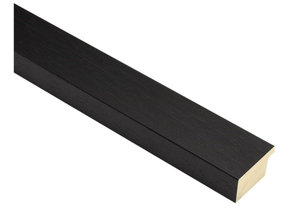 38mm 'Domino' Black Open Grain FSC 100%