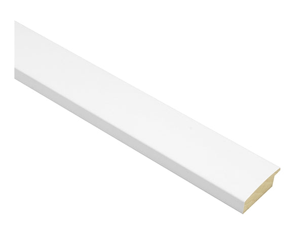 40mm 'Mono' Matt white FSC 100%
