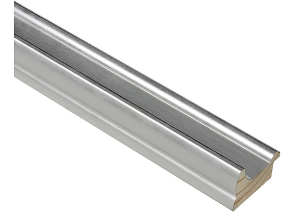 43mm 'Opus' Sterling Silver FSC Mix 70%