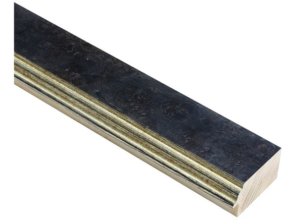 50mm 'Cowdray' Ebony burl veneer GSE