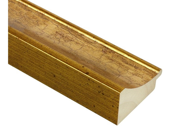 59mm 'Leonardo' Craqueleur Gold