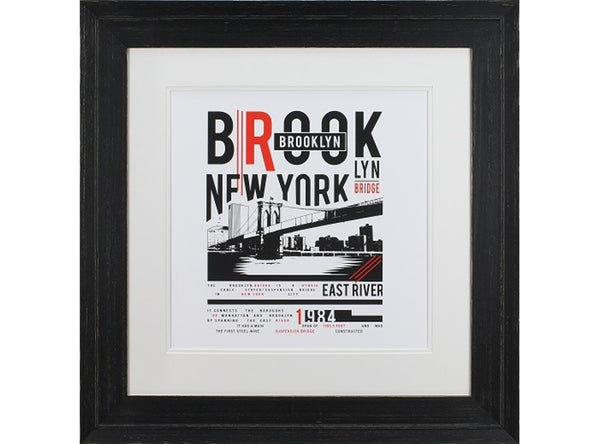 64mm 'Brooklyn' Vintage Black