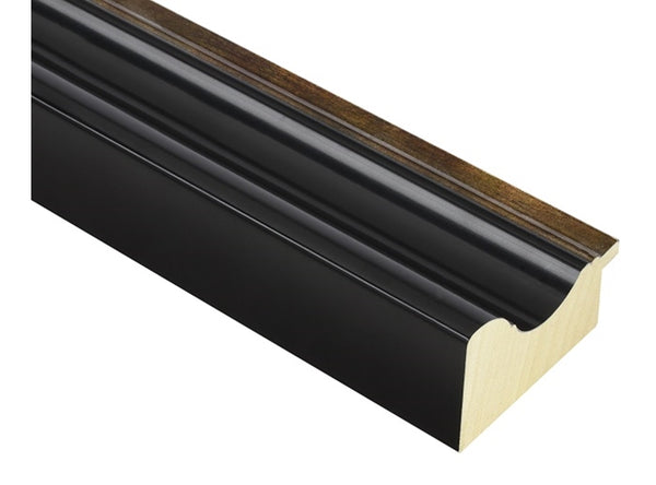 74mm 'Langham Mono' Satin BlacknGold Sight Edge