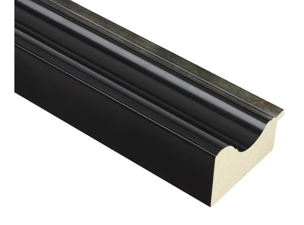 74mm 'Langham Mono' Satin Black Silver Sight Edge