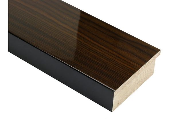 90mm 'Greenwich' Glossy Walnut