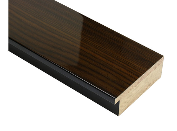 90mm 'Greenwich' Glossy Walnut