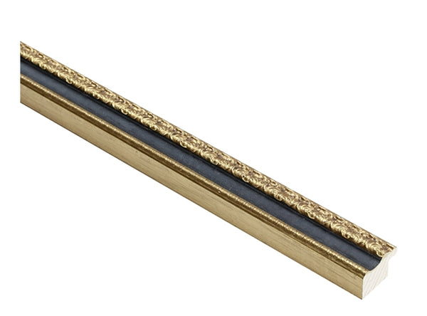 26mm 'Burlington' Old Gold with Matt Black