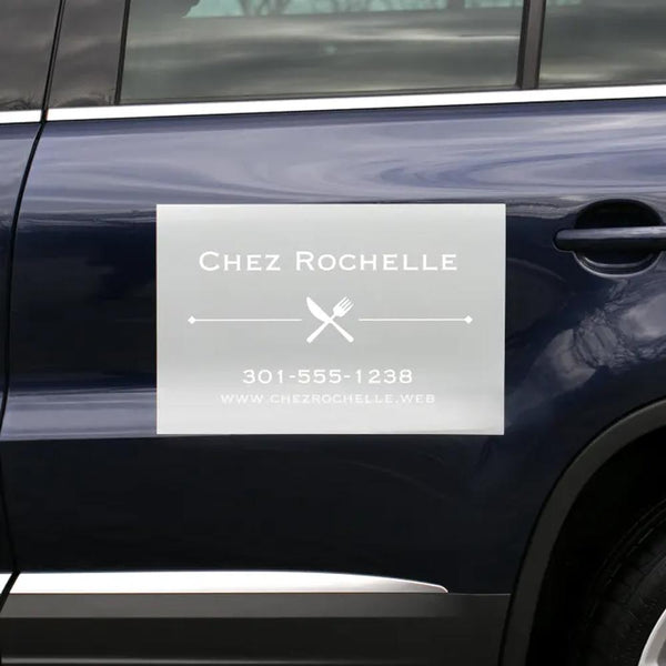 Car Door Decals - Artbox Printers
