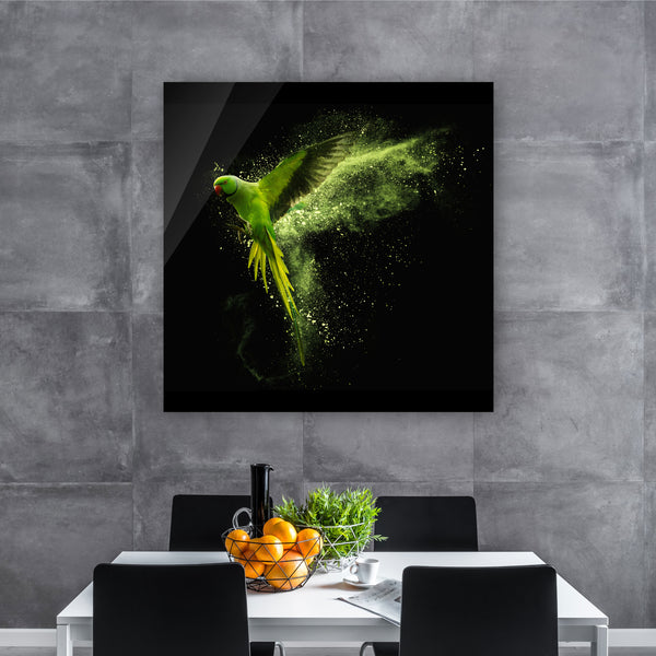 Green Parrot Powder