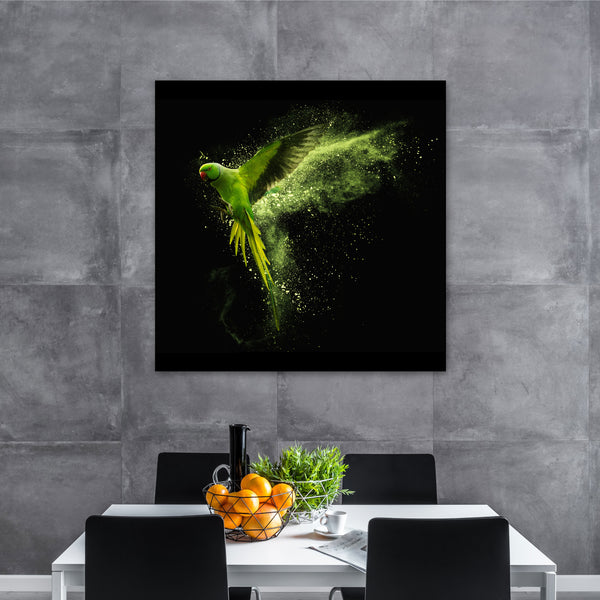 Green Parrot Powder
