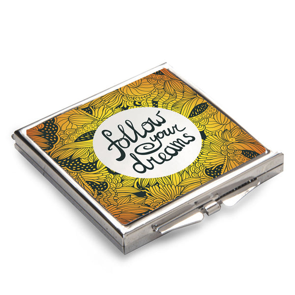 Square Compact Mirror