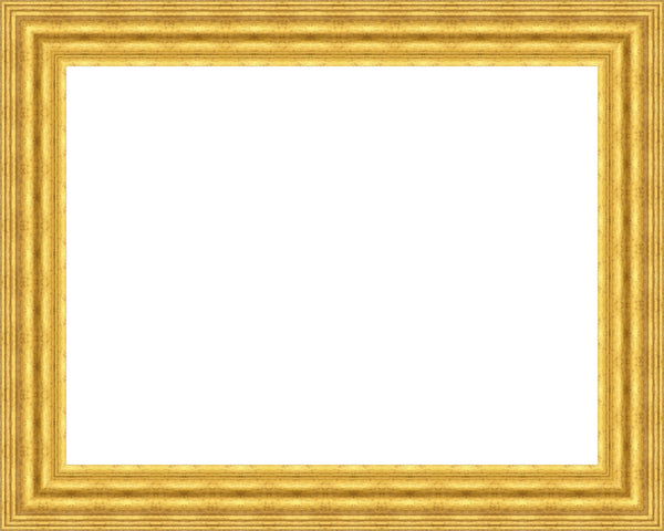 50x27mm dark gold reverse - Ready Made Picture Frame