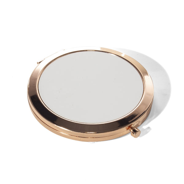 Rose Gold Compact Mirror
