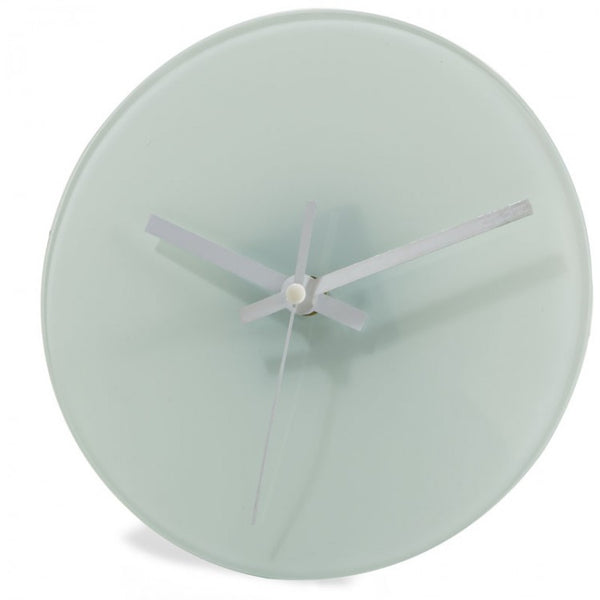 Glass Circle Clock (20x20cm)