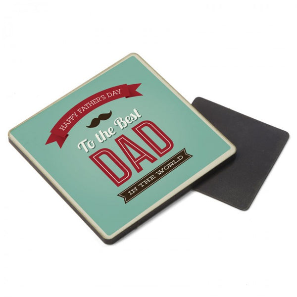 Small Square Fridge Magnet Hardboard (6x6cm)